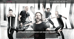 Desktop Screenshot of loveshack.no